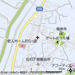 群馬県藤岡市白石2054周辺の地図