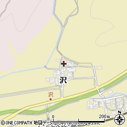 福井県あわら市沢17-40周辺の地図