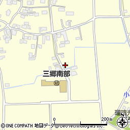 長野県安曇野市三郷温1826-1周辺の地図