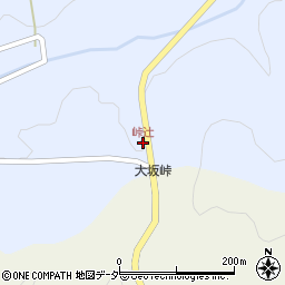 峠辻周辺の地図