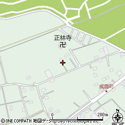 群馬県館林市成島町1563-6周辺の地図