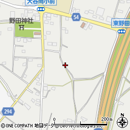 栃木県小山市東野田801周辺の地図