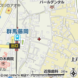 群馬県藤岡市藤岡576-11周辺の地図