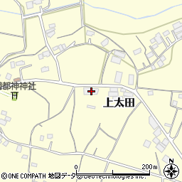 茨城県鉾田市上太田641-1周辺の地図