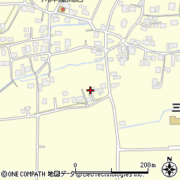 長野県安曇野市三郷温1684周辺の地図