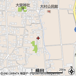 長野県松本市大村314周辺の地図