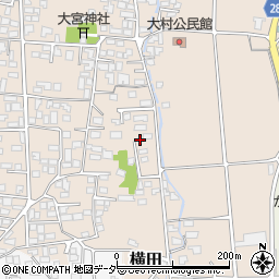 長野県松本市大村314周辺の地図