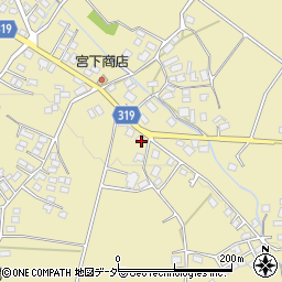 長野県安曇野市三郷明盛388-3周辺の地図