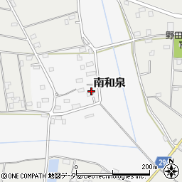 栃木県小山市南和泉1308-6周辺の地図