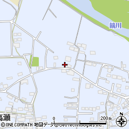 群馬県富岡市上高瀬1076-1周辺の地図