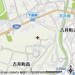 群馬県高崎市吉井町高周辺の地図