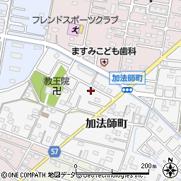 群馬県館林市加法師町3-27周辺の地図