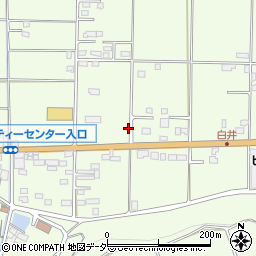 群馬県高崎市吉井町長根2014周辺の地図