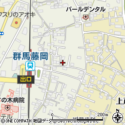 群馬県藤岡市藤岡631-7周辺の地図