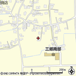 長野県安曇野市三郷温1753周辺の地図