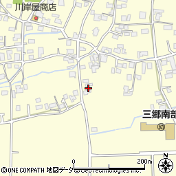 長野県安曇野市三郷温1768周辺の地図