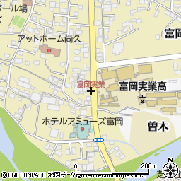 富岡実業周辺の地図