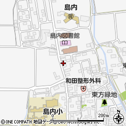 松本東方簡易郵便局周辺の地図