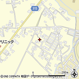 長野県安曇野市三郷温3061-11周辺の地図