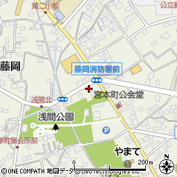ドミノ・ピザ　藤岡店周辺の地図