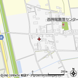 茨城県筑西市押尾42周辺の地図