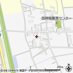 茨城県筑西市押尾43周辺の地図