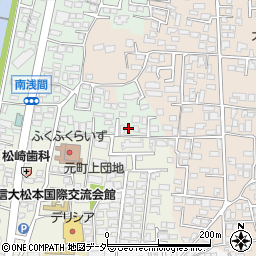 長野県松本市南浅間604-1周辺の地図