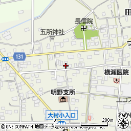 明野タクシー有限会社周辺の地図