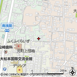 長野県松本市南浅間604周辺の地図