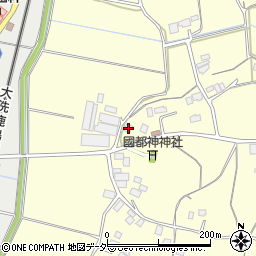 茨城県鉾田市上太田691周辺の地図