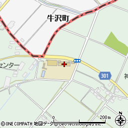 熊谷市立小島中学校周辺の地図