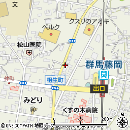 上信ハイヤー株式会社　藤岡営業所周辺の地図