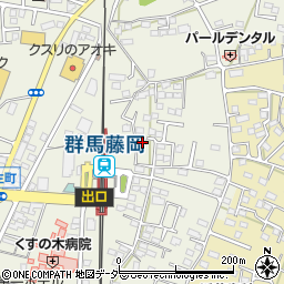 群馬県藤岡市藤岡631-22周辺の地図