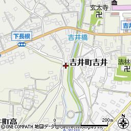 群馬県高崎市吉井町高152周辺の地図
