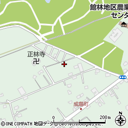 群馬県館林市成島町1563-17周辺の地図