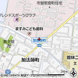 群馬県館林市若宮町2744周辺の地図