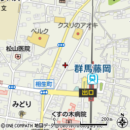 群馬県藤岡市藤岡832-12周辺の地図