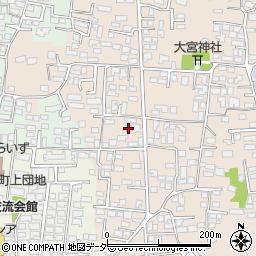 長野県松本市大村335-8周辺の地図