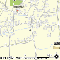 長野県安曇野市三郷温1690周辺の地図