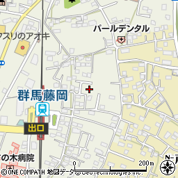 群馬県藤岡市藤岡631-5周辺の地図