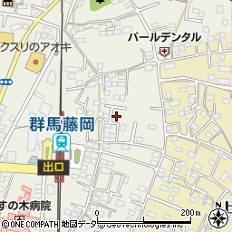 群馬県藤岡市藤岡631-4周辺の地図