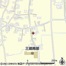 長野県安曇野市三郷温1848周辺の地図