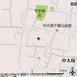 群馬県藤岡市中大塚112-2周辺の地図