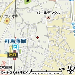 群馬県藤岡市藤岡636-42周辺の地図