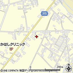 長野県安曇野市三郷温3024周辺の地図