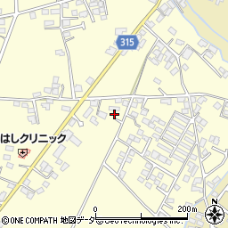 長野県安曇野市三郷温3028周辺の地図