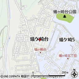 長野県松本市蟻ケ崎台周辺の地図