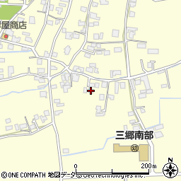長野県安曇野市三郷温1788周辺の地図