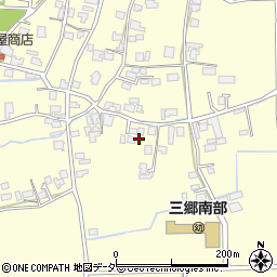 長野県安曇野市三郷温1791周辺の地図