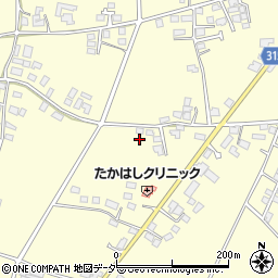 長野県安曇野市三郷温3009-5周辺の地図